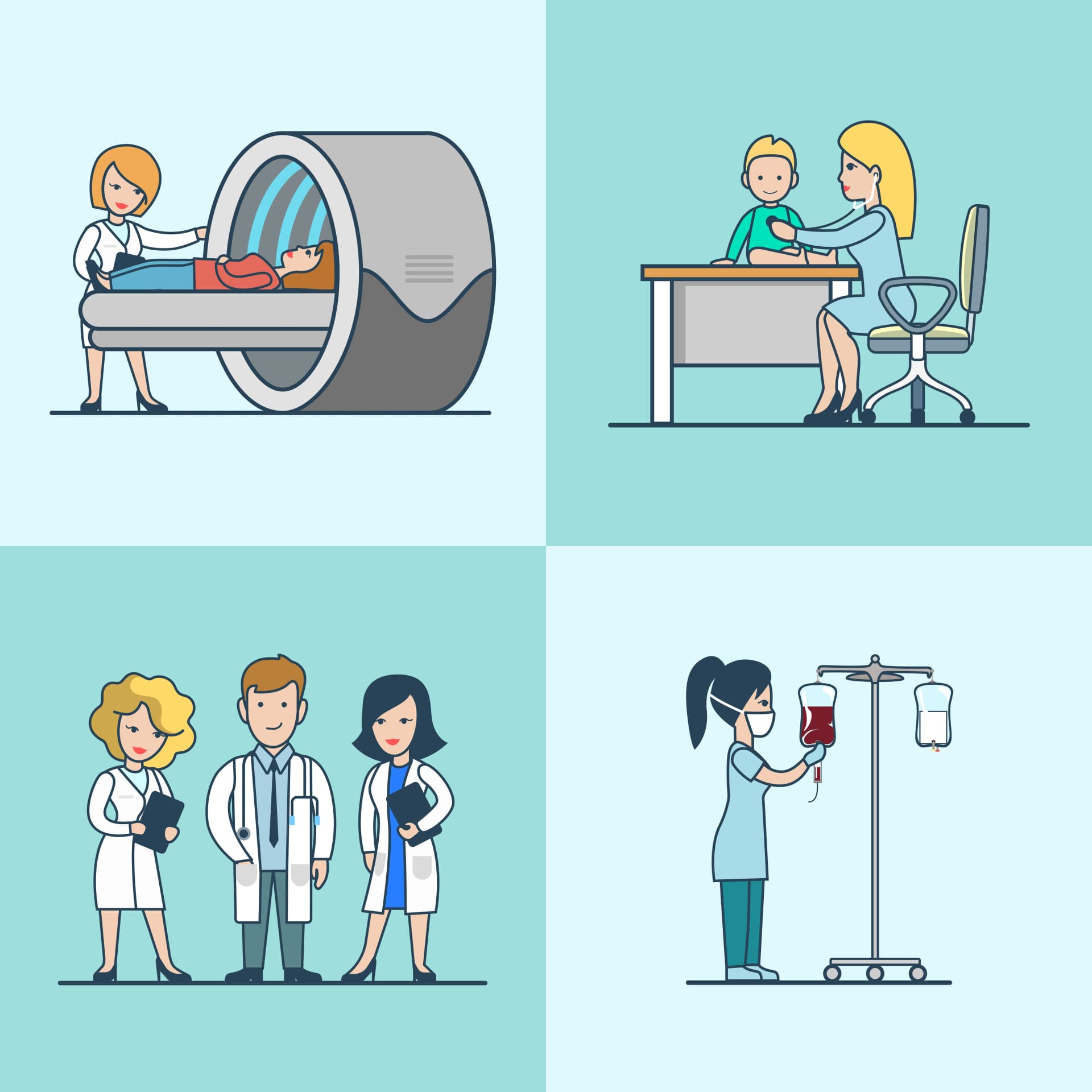 Team di medici specialisti